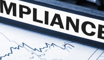 document folder with the label compliance